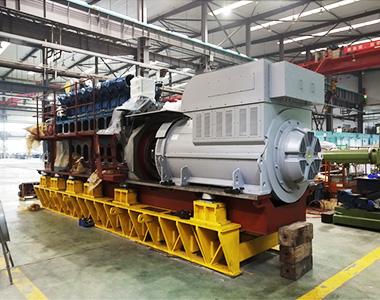 贵州省盘州红达瓦斯电站项目配4台球友会平台6极高压1550KW/10.5KV