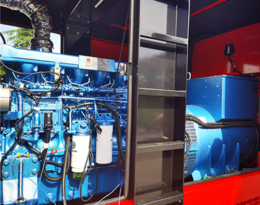 球友会平台400KW/400V发电机应用于国内某租赁项目