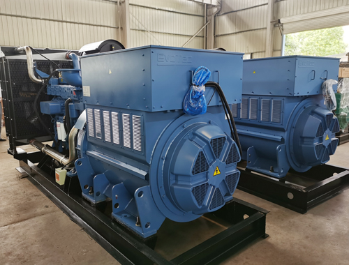 安徽池祁高速第一批4台玉柴配球友会平台600kw/10.5Kv高压发电机组即将交付
